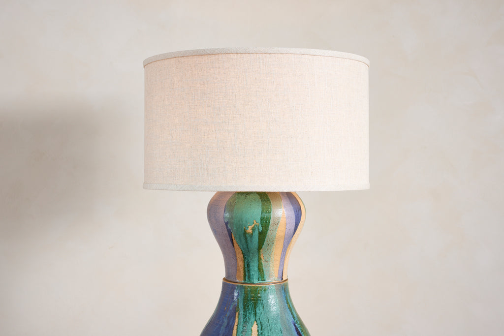 Gigantic Ceramic Totem Floor Lamp by Alex Reed