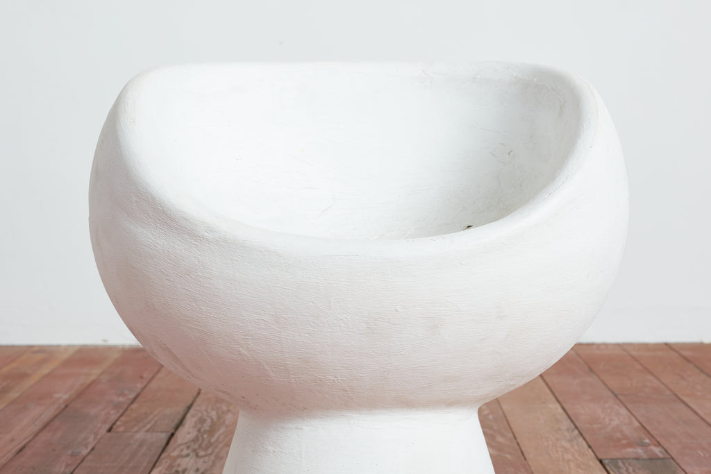 Cement Pod Chair by Willy Guhl