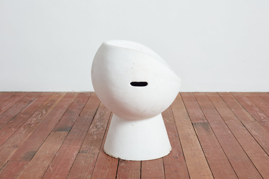 Cement Pod Chair by Willy Guhl