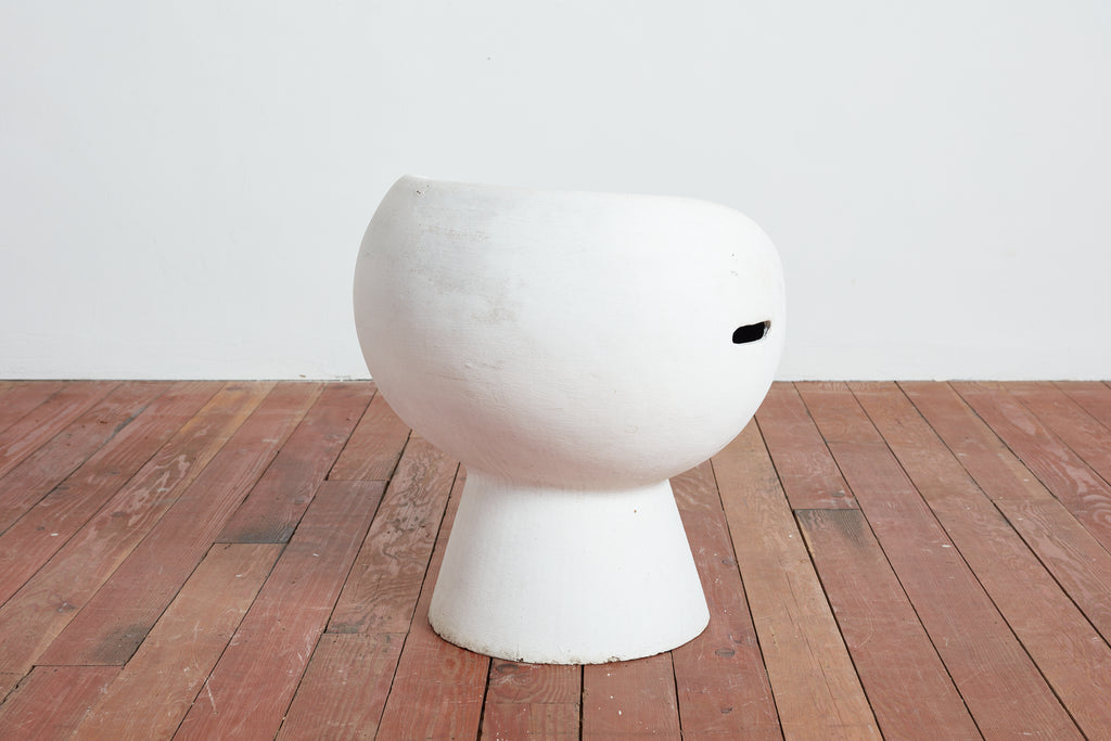 Cement Pod Chair by Willy Guhl