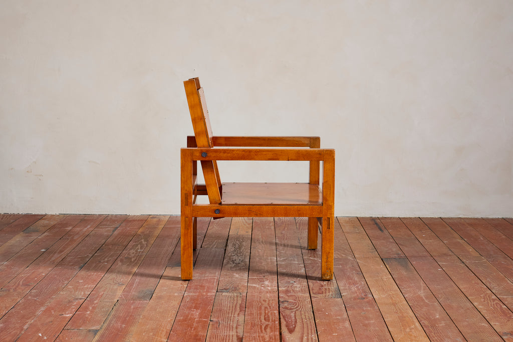 1950's French Plywood Chairs