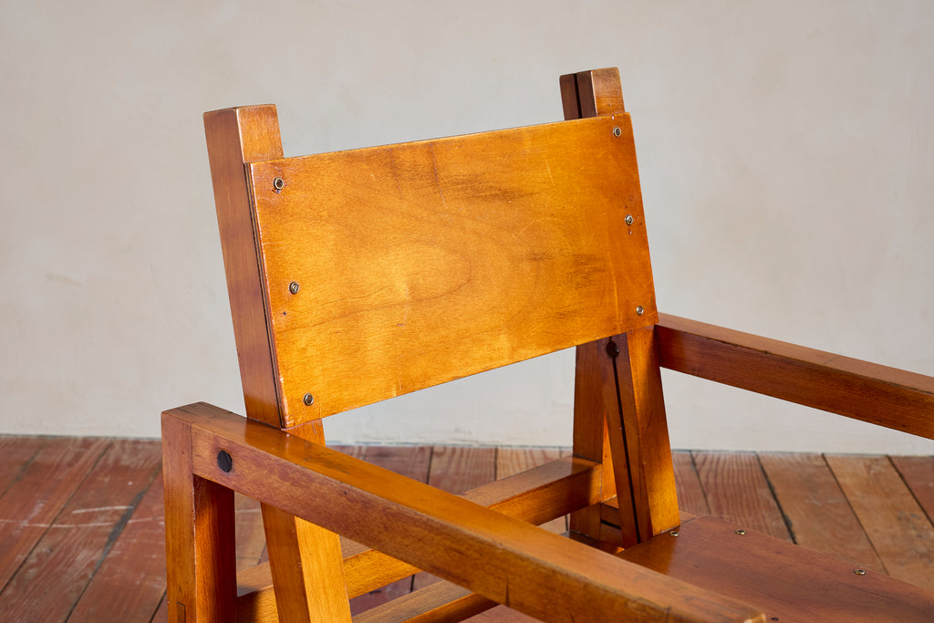 1950's French Plywood Chairs