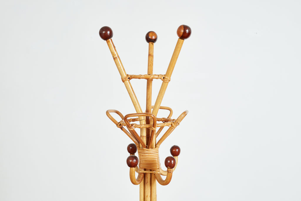 Italian Bamboo Coat Stand
