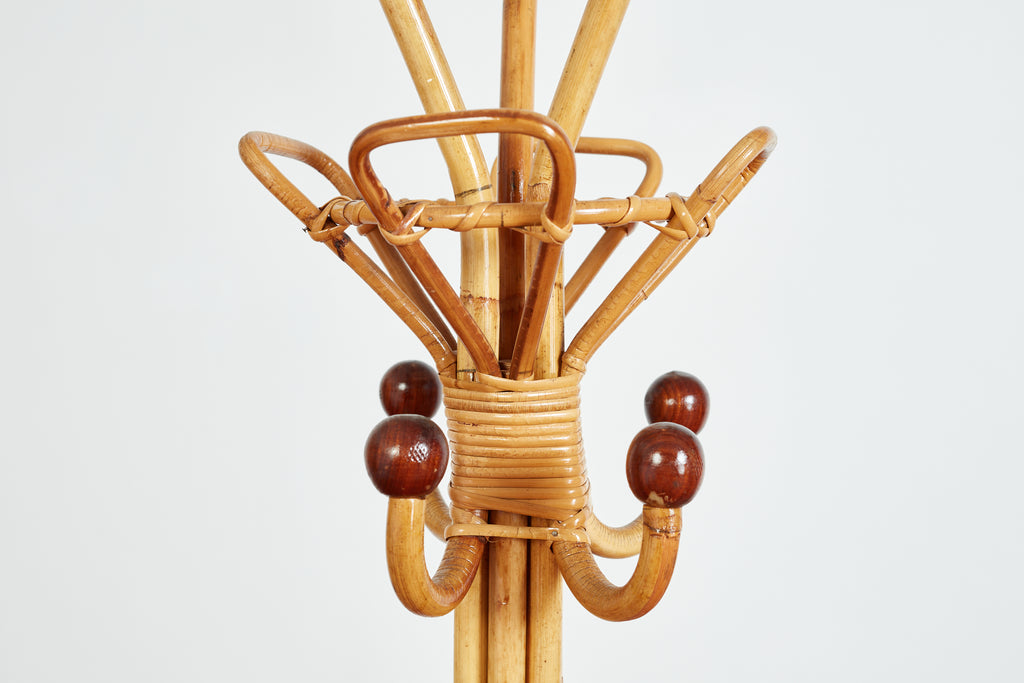 Italian Bamboo Coat Stand