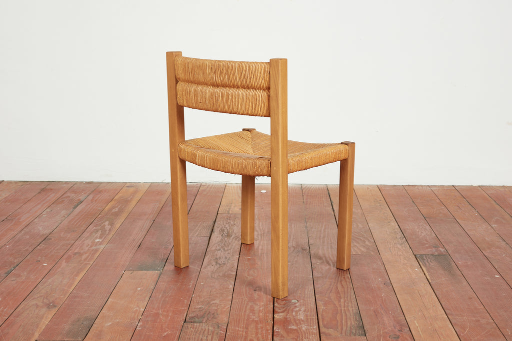 French Straw Dining Chairs - Set of 8