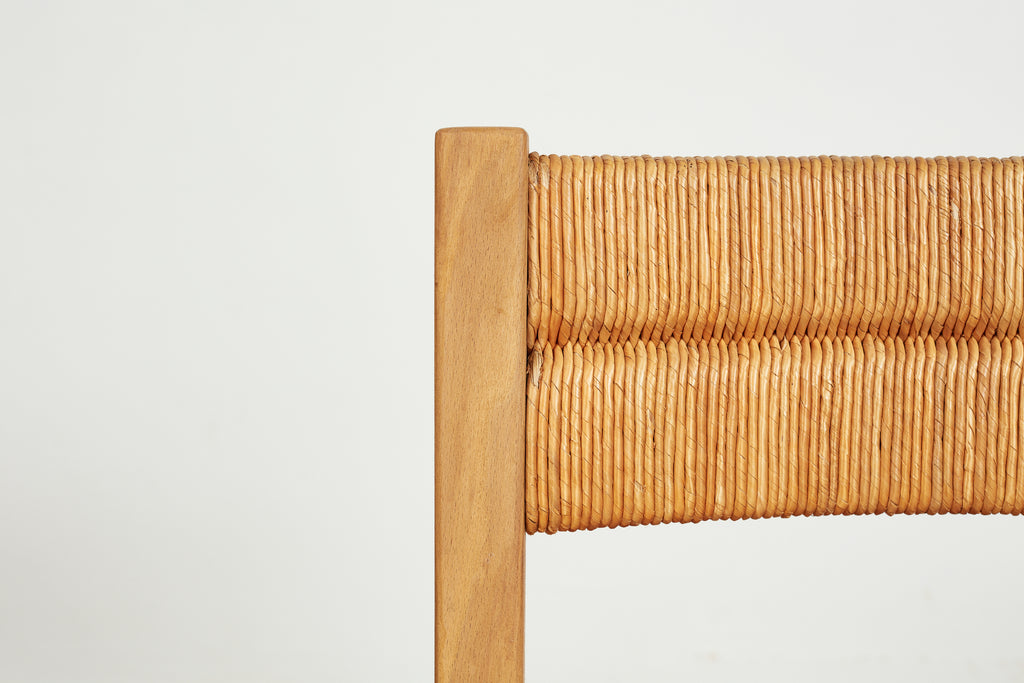 French Straw Dining Chairs - Set of 8