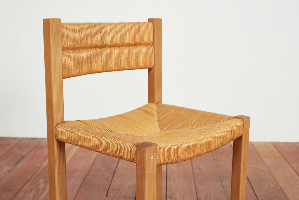 French Straw Dining Chairs - Set of 8