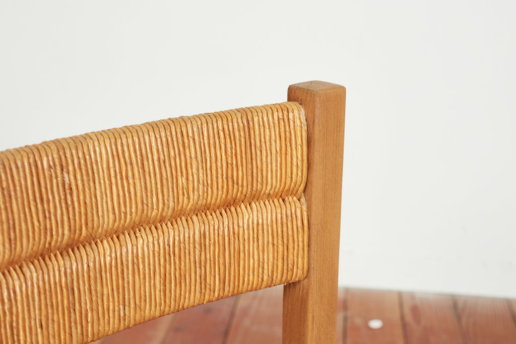 French Straw Dining Chairs - Set of 8