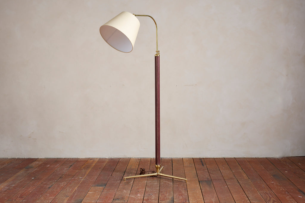 Jacques Adnet Style Floor Lamp