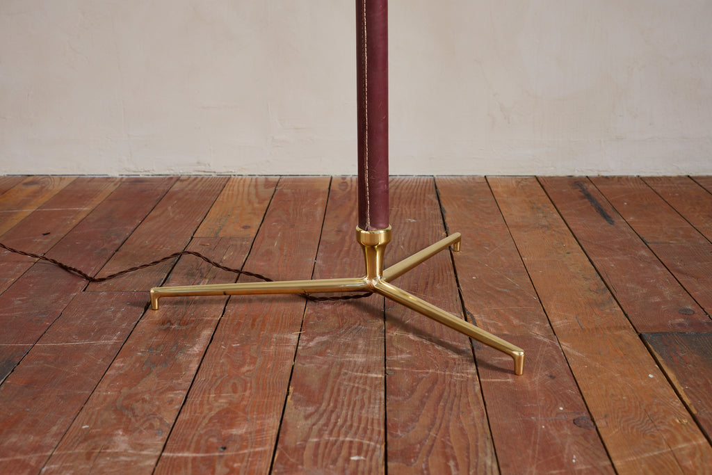 Jacques Adnet Style Floor Lamp
