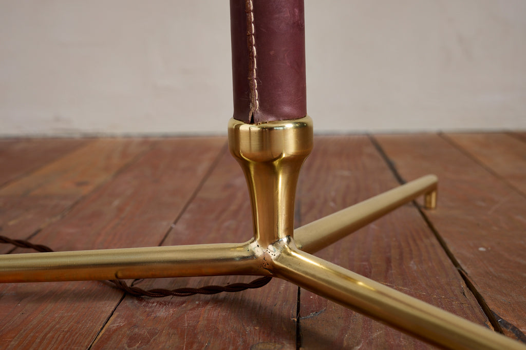 Jacques Adnet Style Floor Lamp