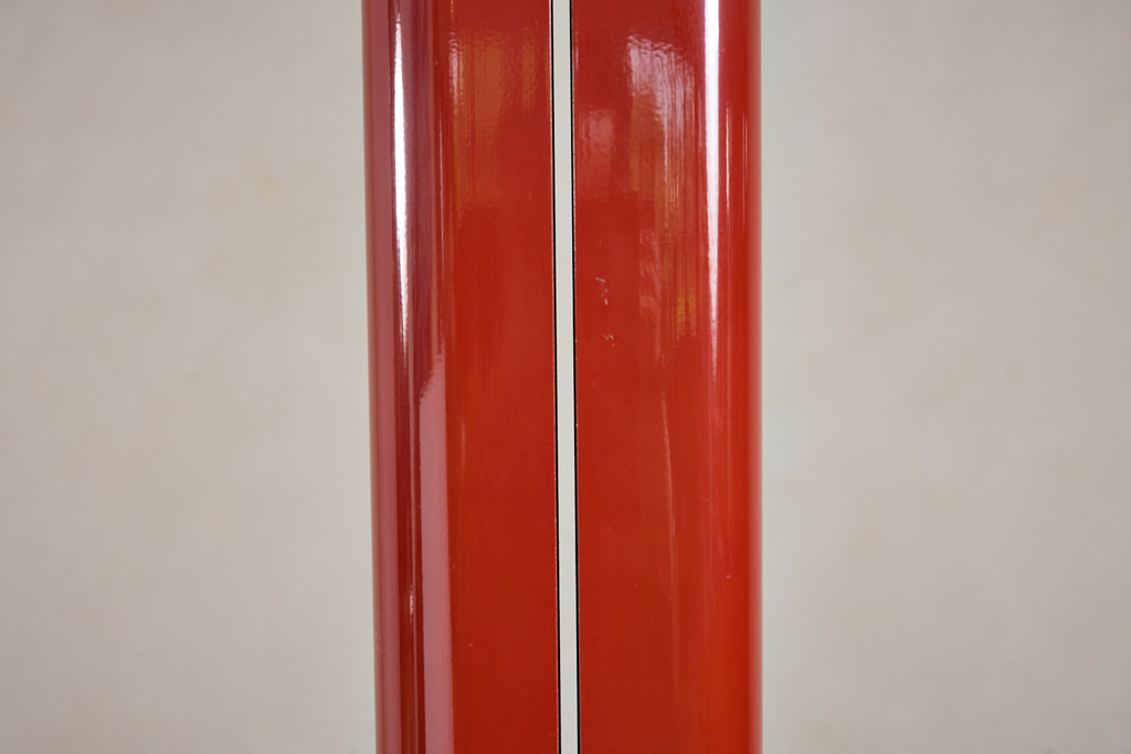 Gianfranco Frattini Red Floor Lamp