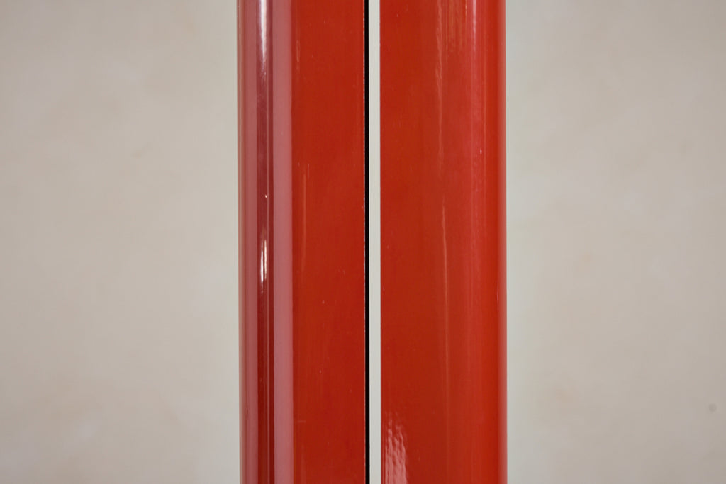 Gianfranco Frattini Red Floor Lamp