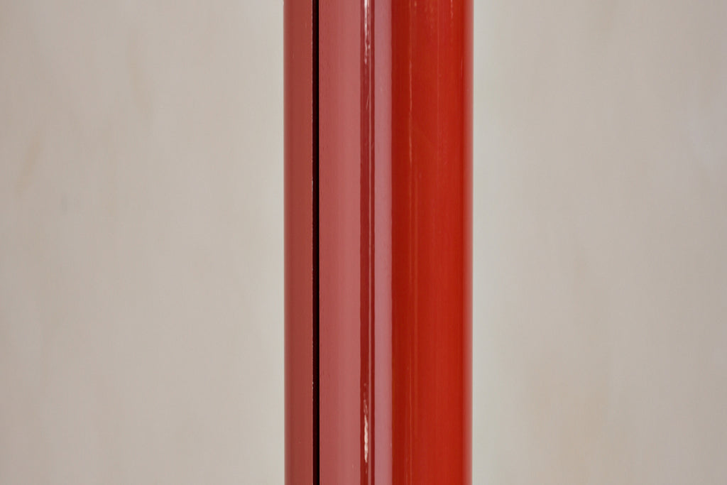 Gianfranco Frattini Red Floor Lamp