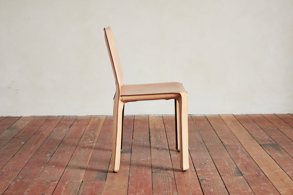 Pair of Rare Mario Bellini "Cab" Chairs