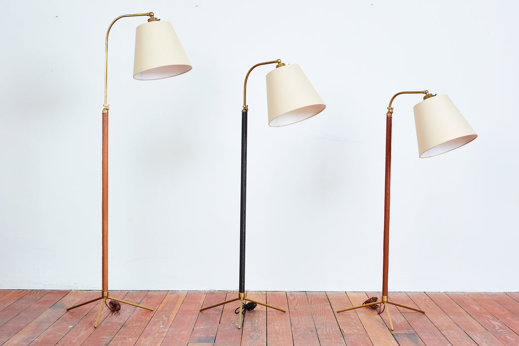 Jacques Adnet Style Floor Lamp
