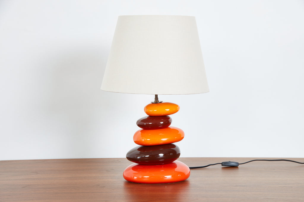 French Ceramic Table Lamp