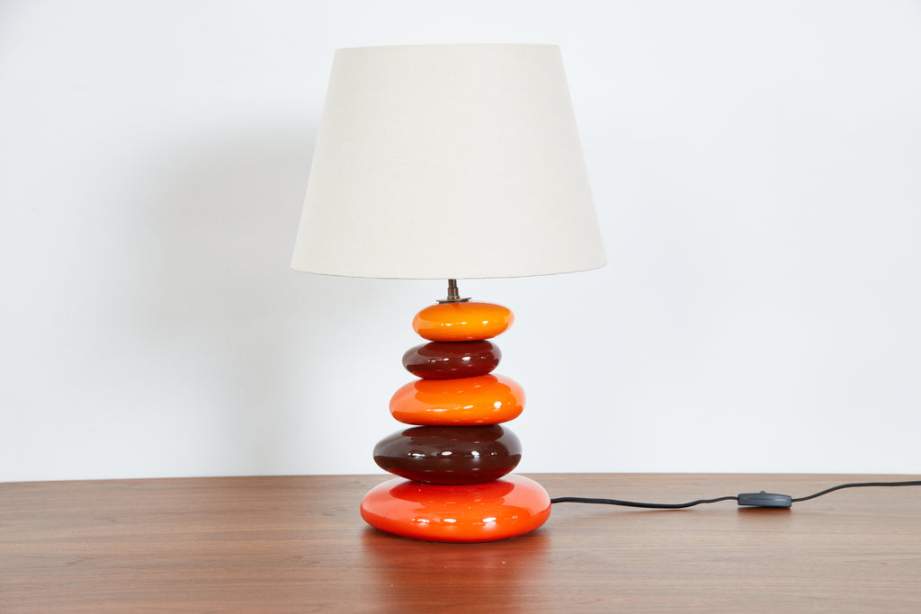 French Ceramic Table Lamp
