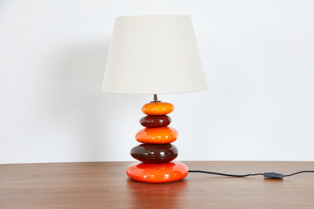 French Ceramic Table Lamp