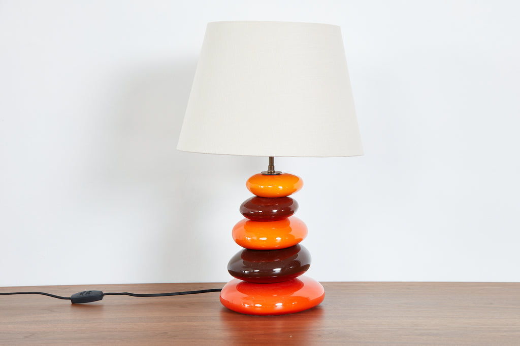 French Ceramic Table Lamp