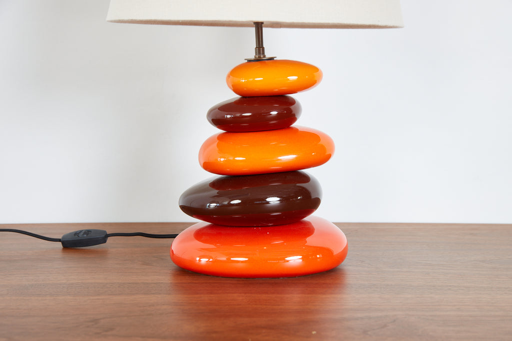 French Ceramic Table Lamp