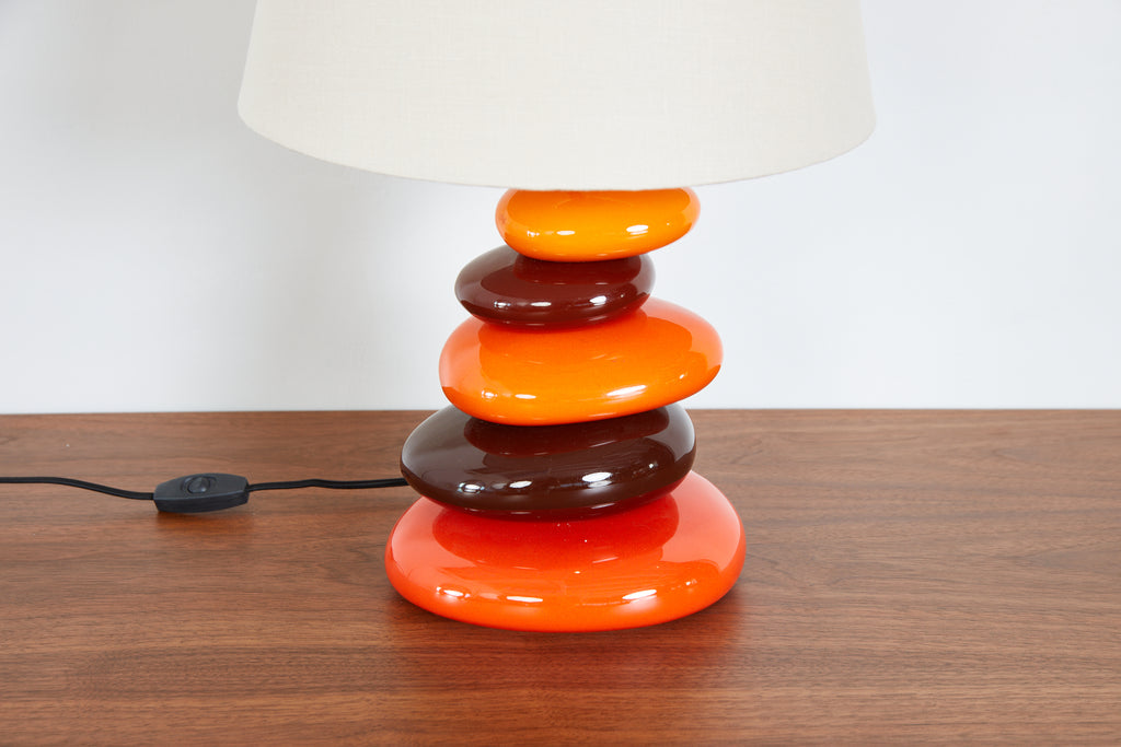 French Ceramic Table Lamp