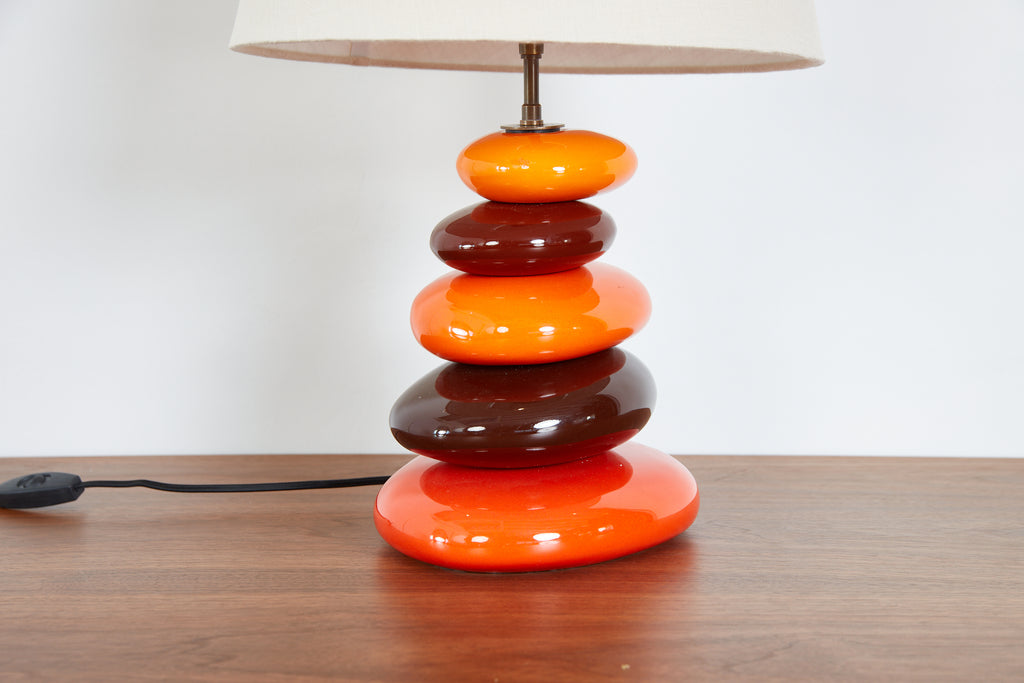 French Ceramic Table Lamp