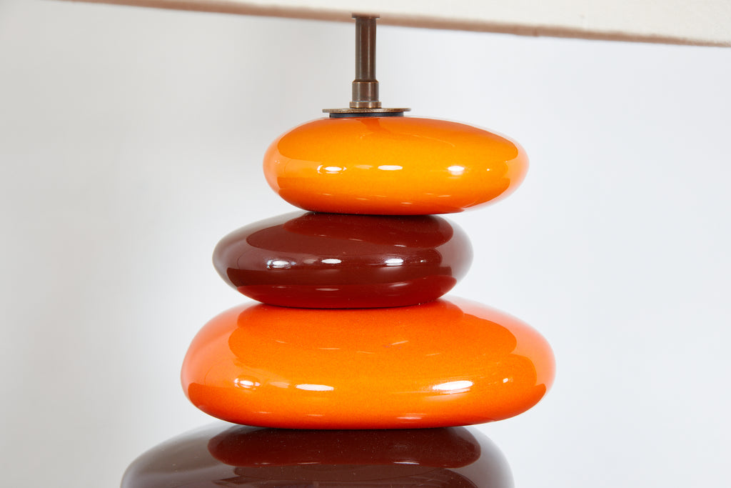 French Ceramic Table Lamp