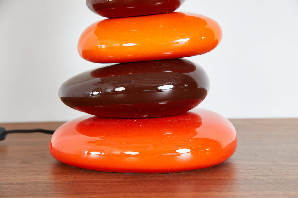 French Ceramic Table Lamp