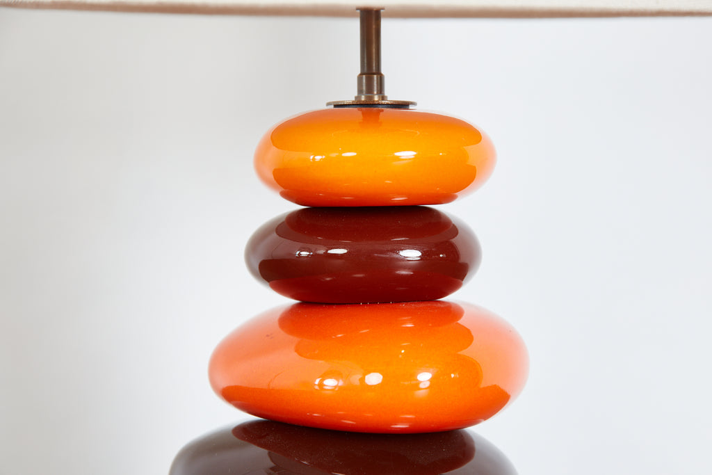 French Ceramic Table Lamp