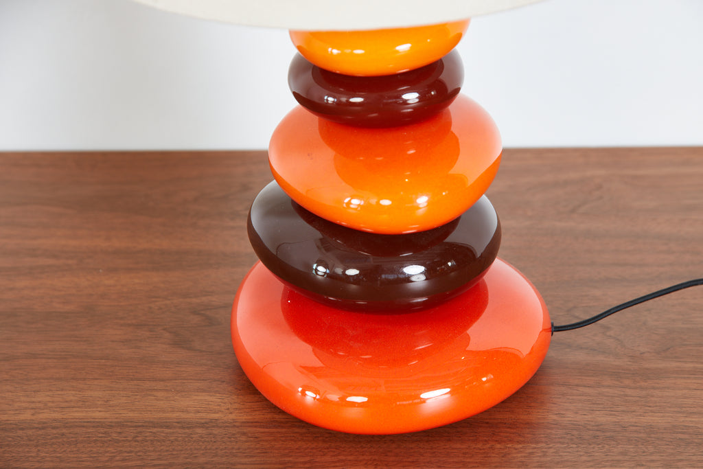 French Ceramic Table Lamp