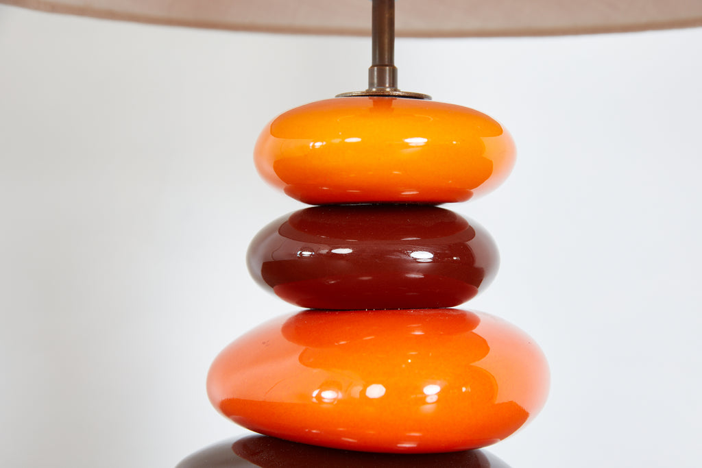 French Ceramic Table Lamp