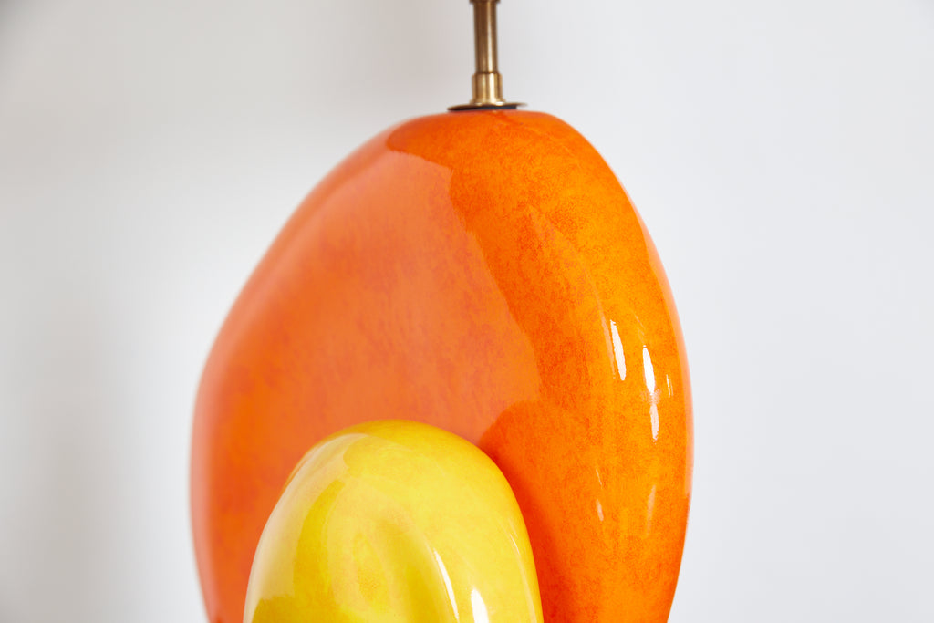 French Ceramic Table Lamp