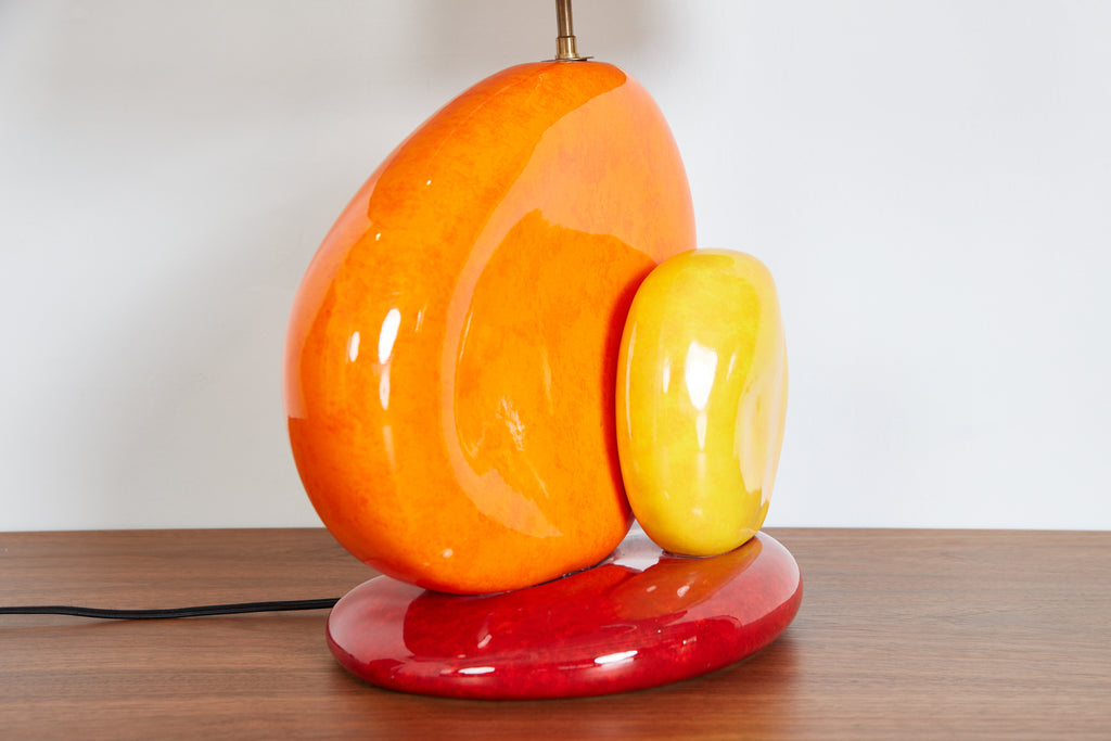 French Ceramic Table Lamp