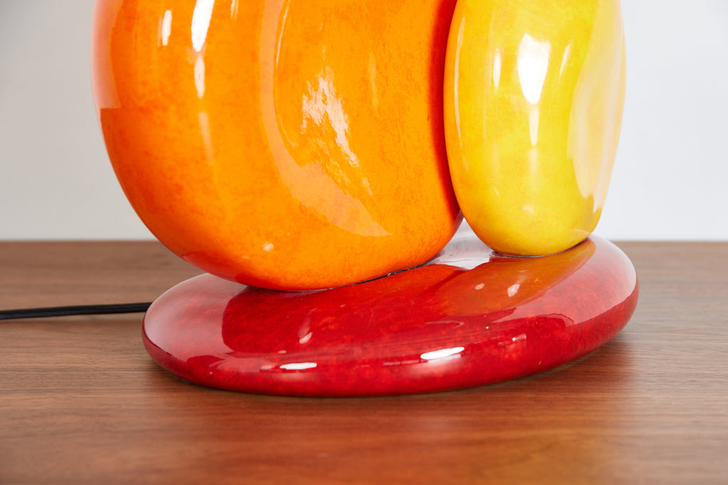 French Ceramic Table Lamp