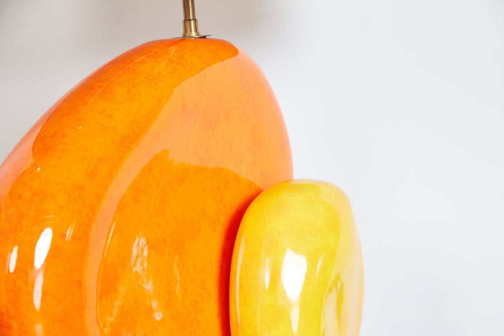 French Ceramic Table Lamp