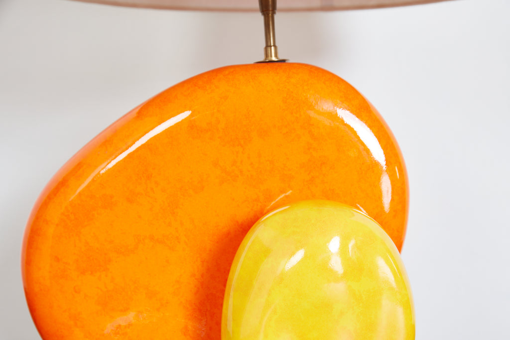 French Ceramic Table Lamp