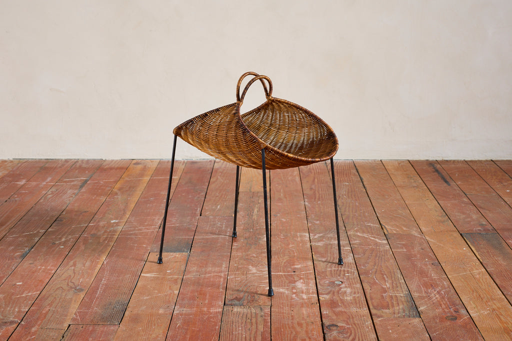 Campo & Graffi Wicker Magazine Rack