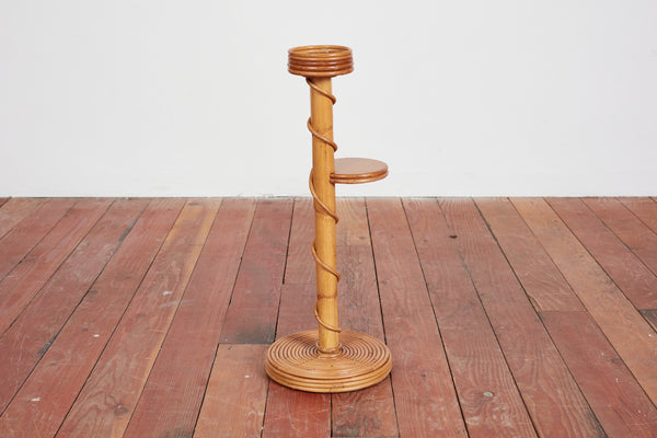 Italian Bamboo Catchall / plant stand