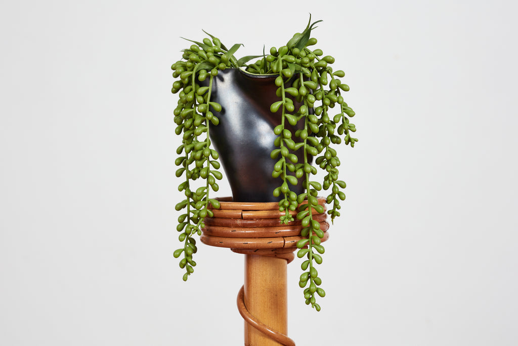 Italian Bamboo Catchall / plant stand