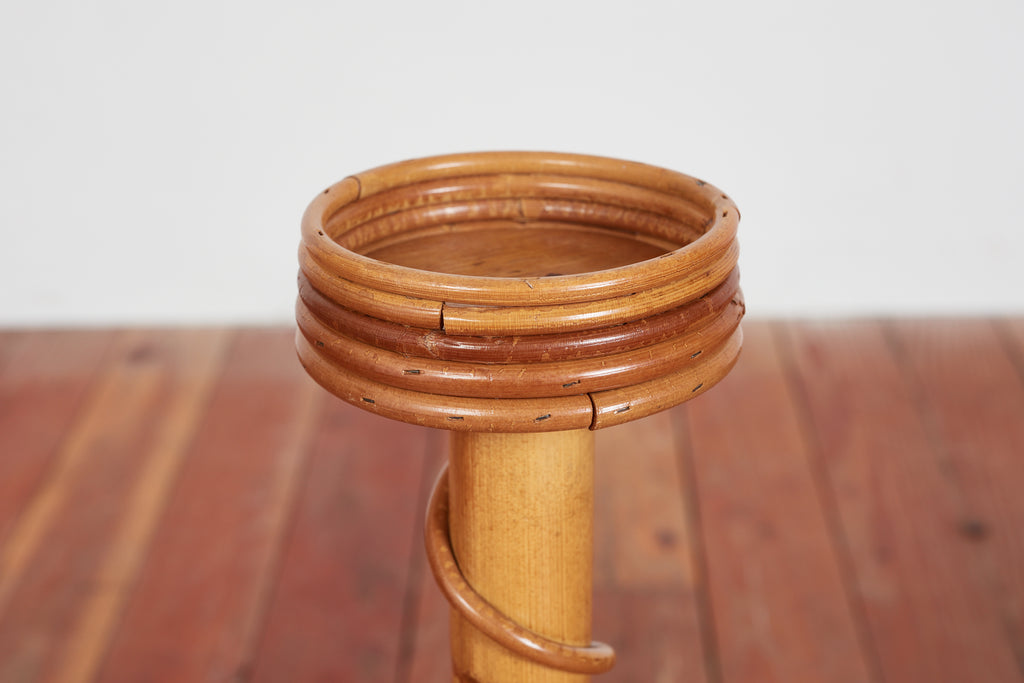 Italian Bamboo Catchall / plant stand