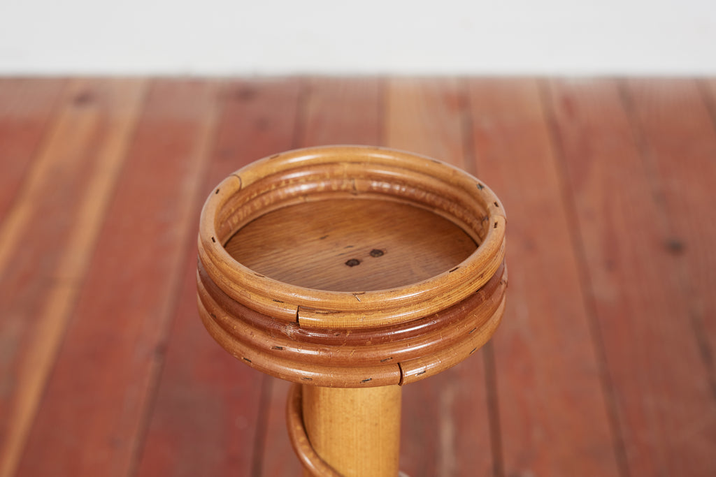 Italian Bamboo Catchall / plant stand