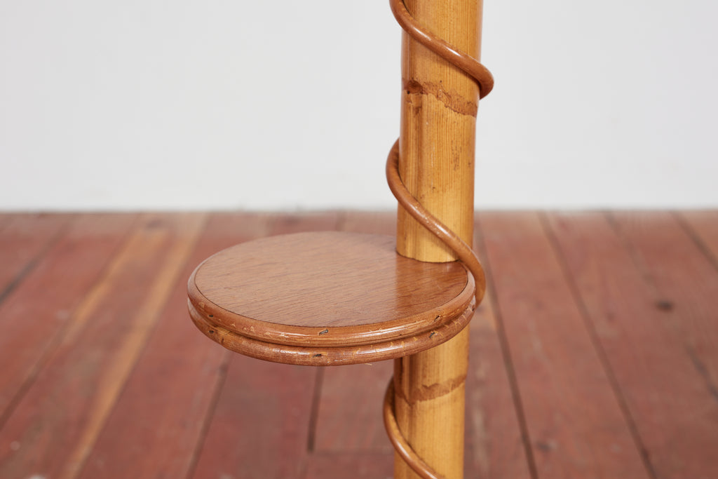 Italian Bamboo Catchall / plant stand
