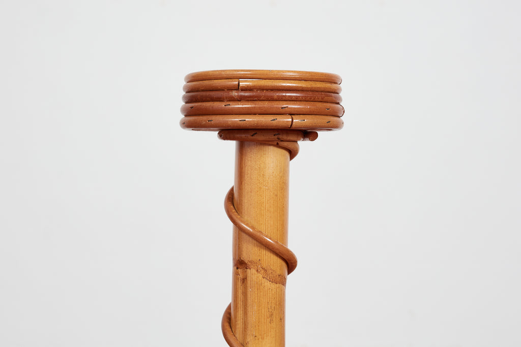 Italian Bamboo Catchall / plant stand