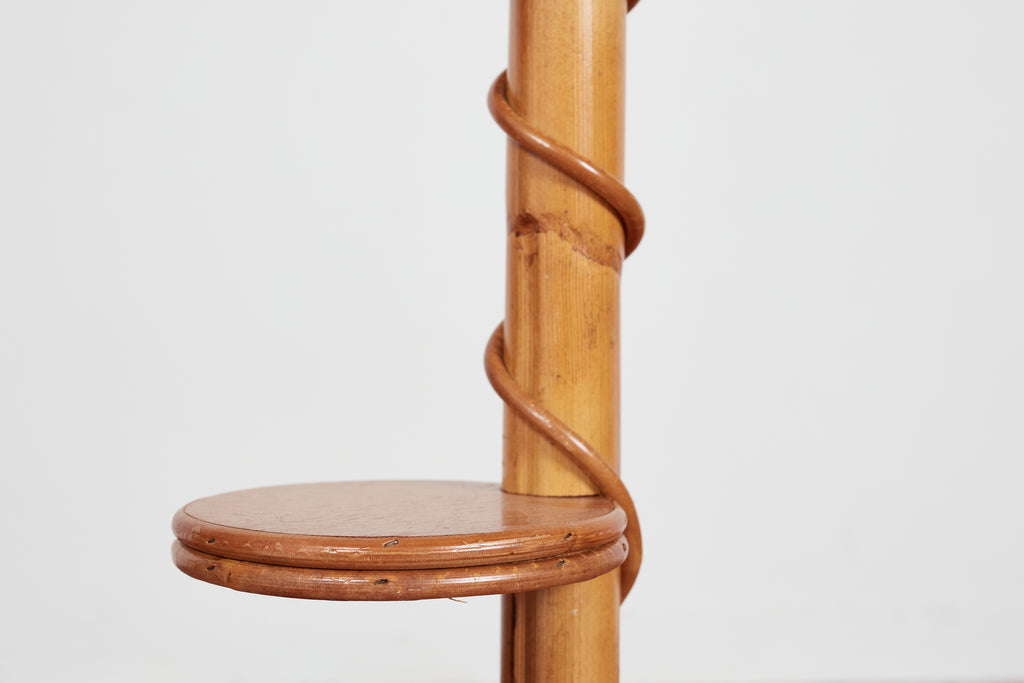 Italian Bamboo Catchall / plant stand