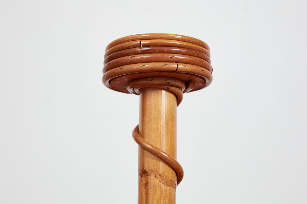 Italian Bamboo Catchall / plant stand