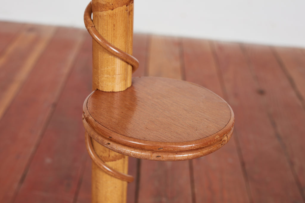 Italian Bamboo Catchall / plant stand