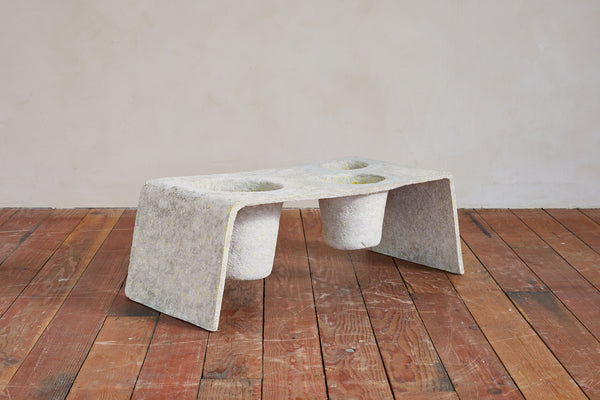 Willy Guhl Table with built in Planters