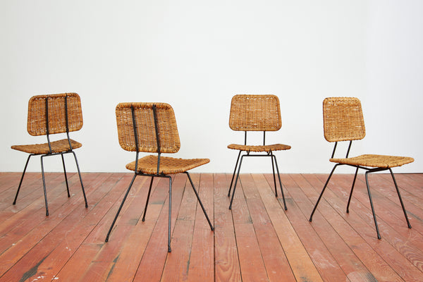Dirk Van Sliedregt set of 10 Dining Chairs