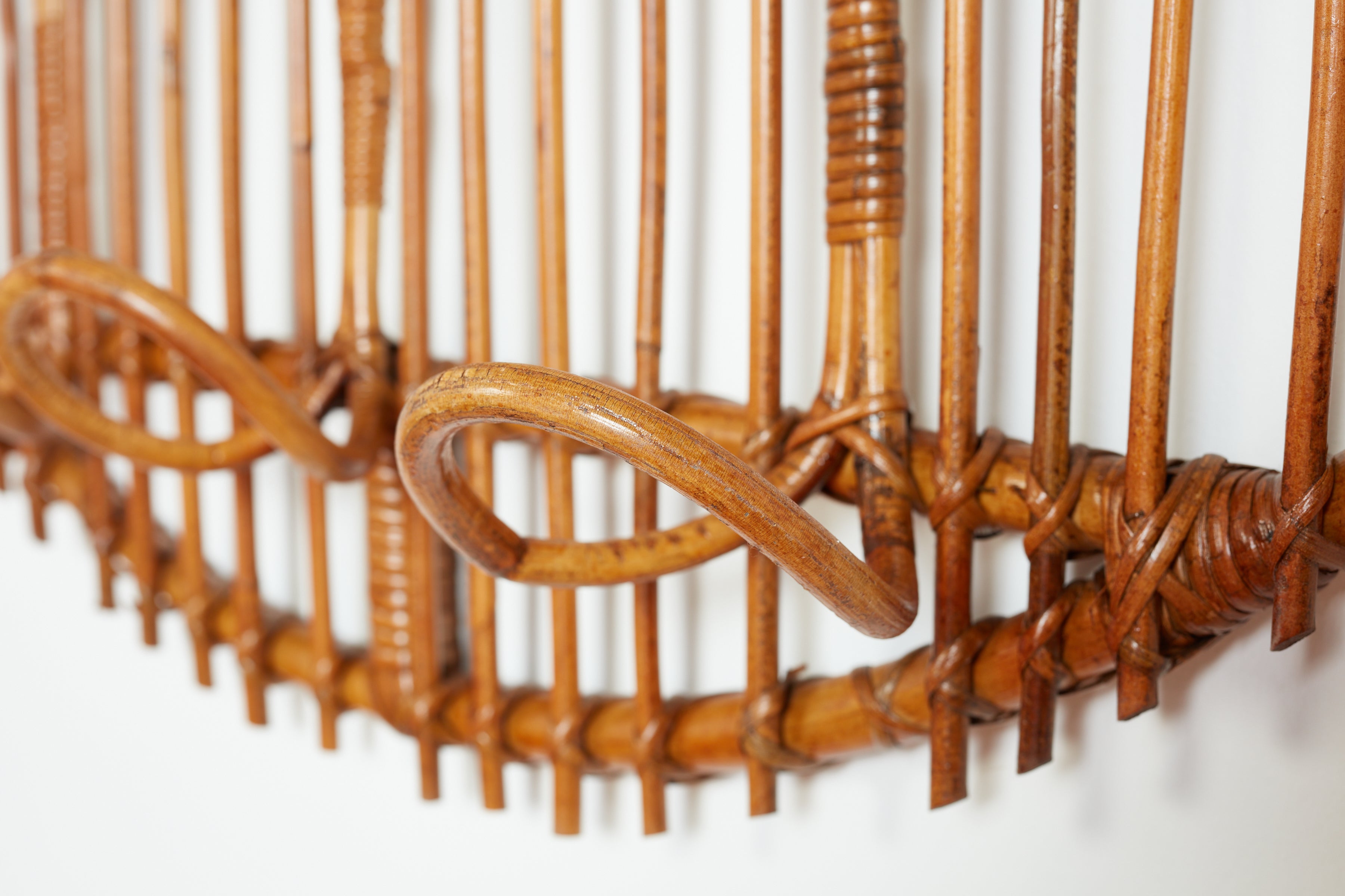 Large Italian Bamboo Rack - Orange Furniture Los Angeles